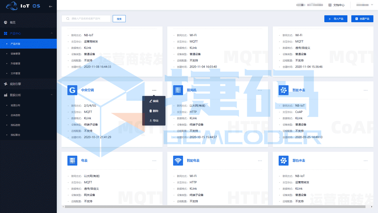 物联网云操作系统（IoTOS）